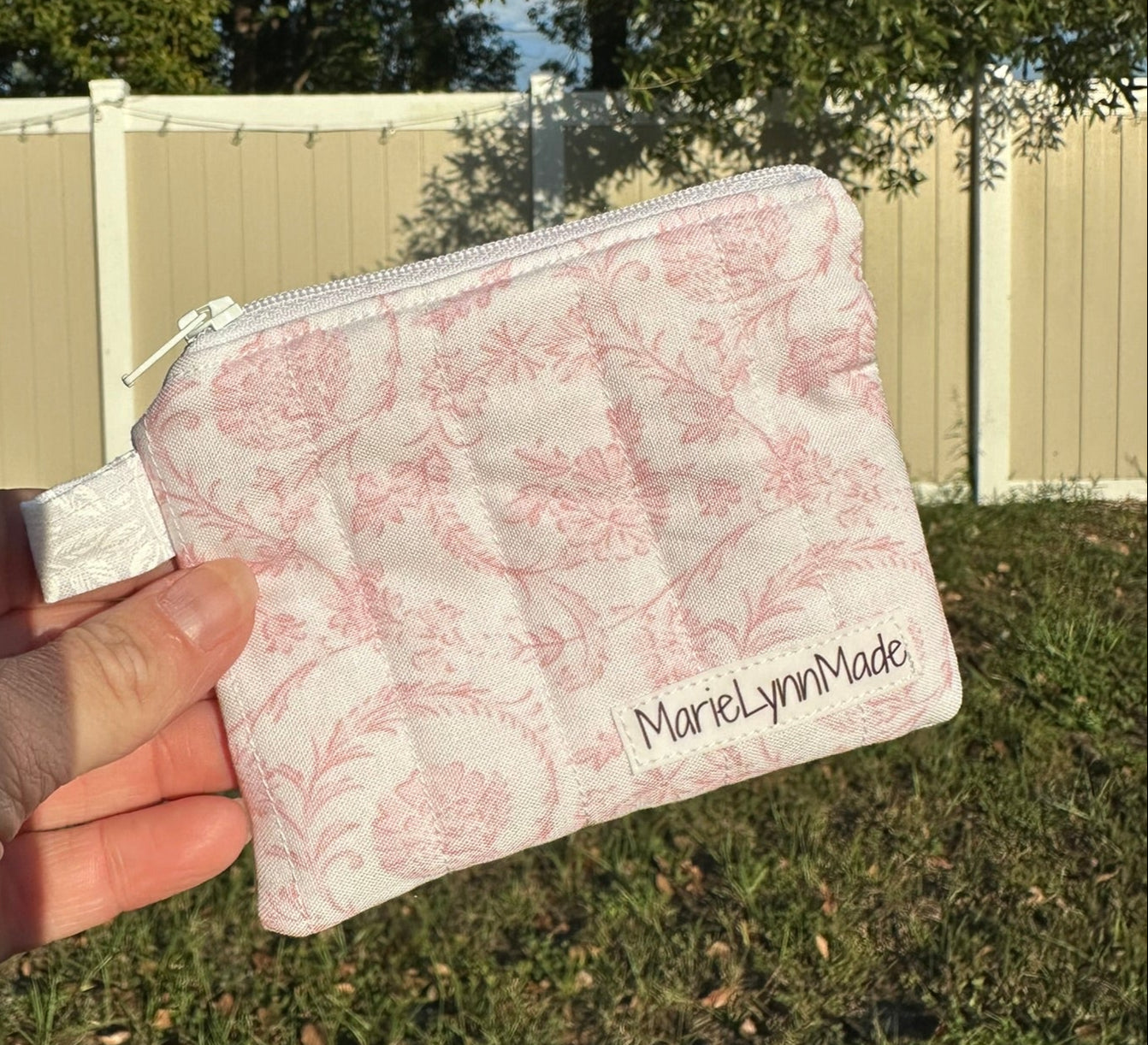 Heirloom Pink Keychain Wallet