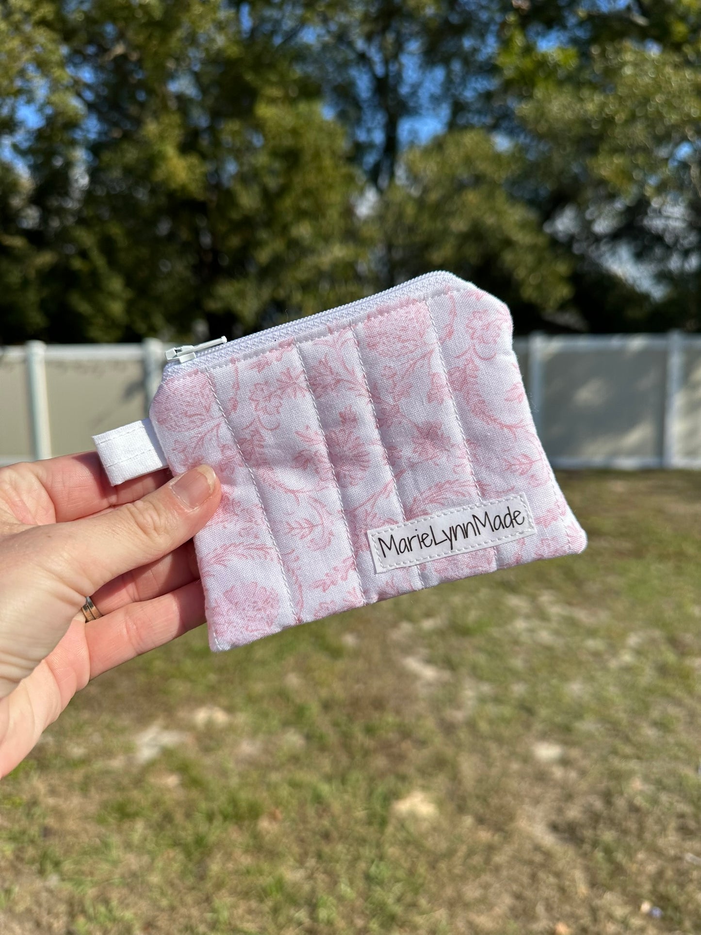 Heirloom Pink Keychain Wallet