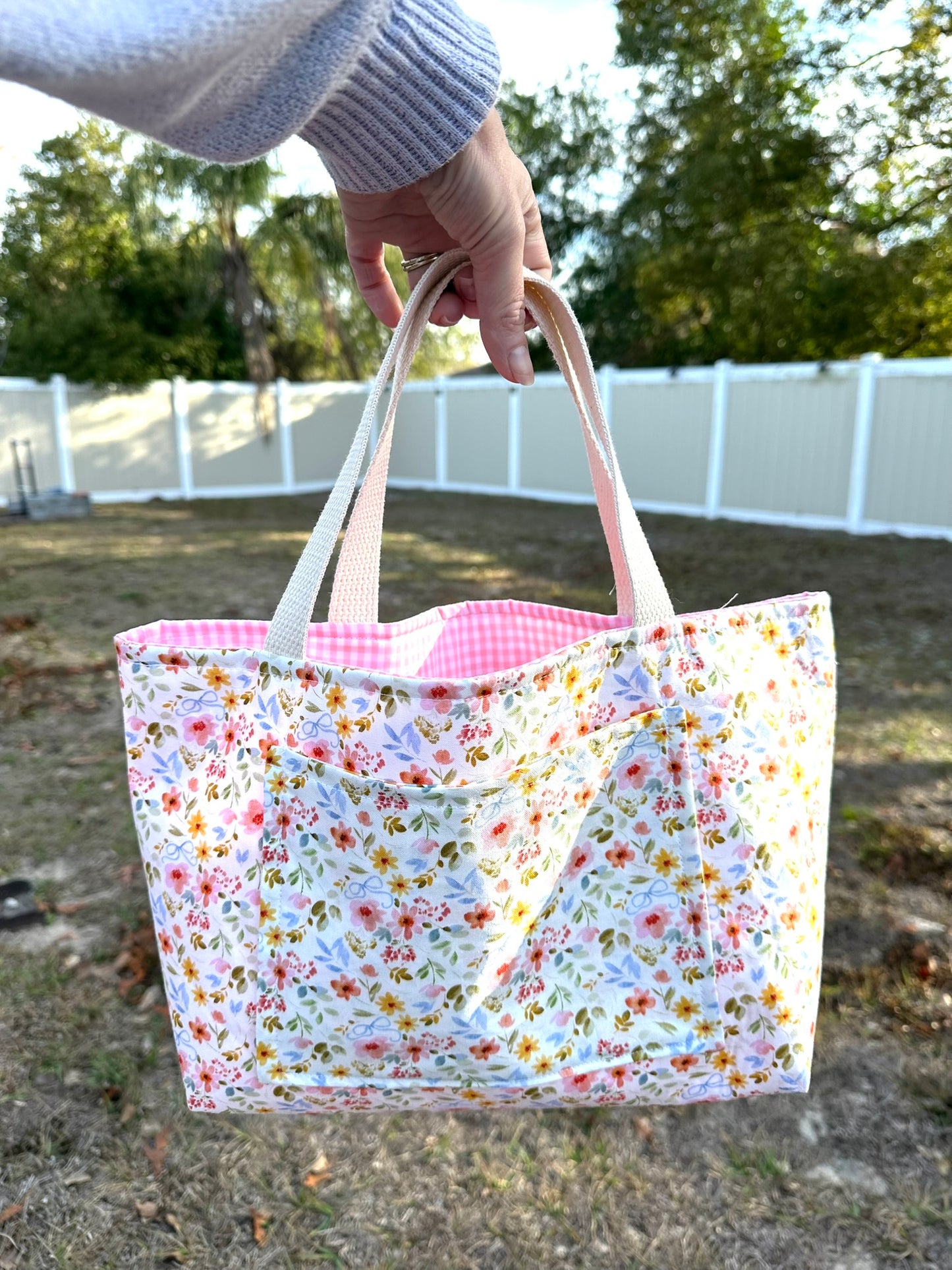 Spring Blossom Mini Tote