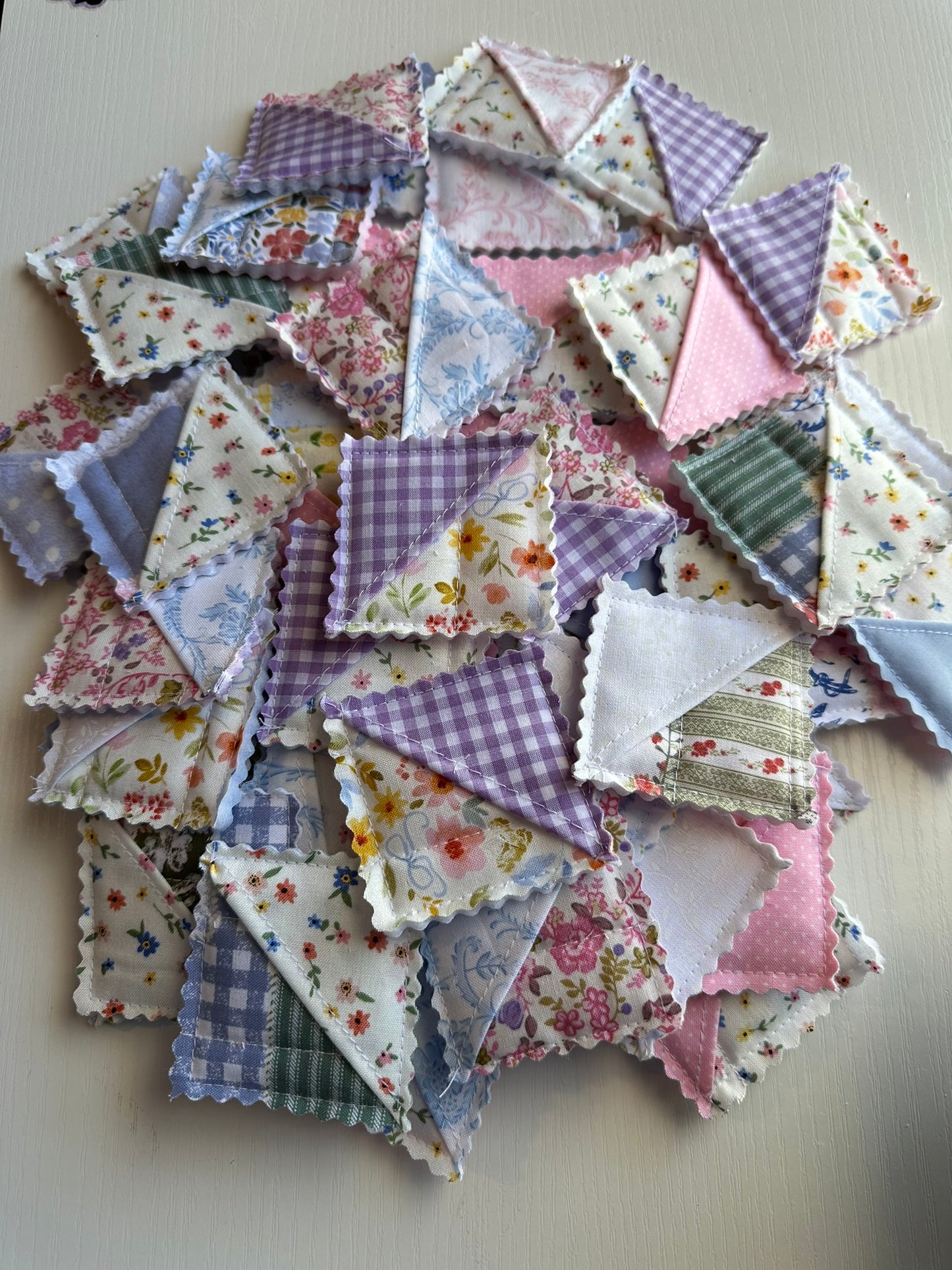 Mystery Fabric Corner Bookmark