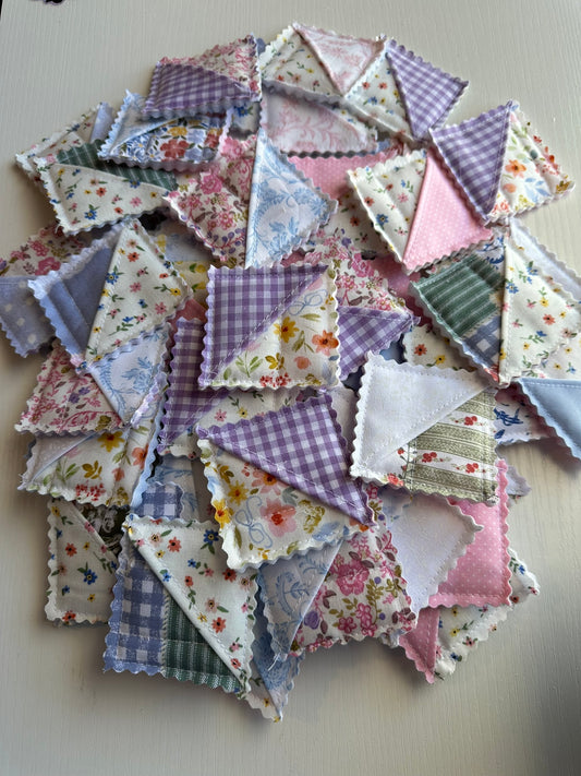 Mystery Fabric Corner Bookmark