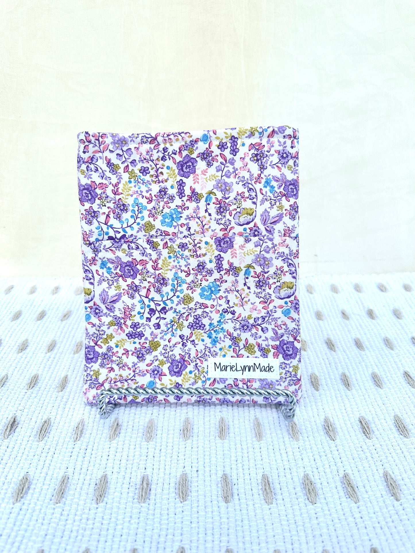 Purple Wildflower Kindle and Book Sleeve