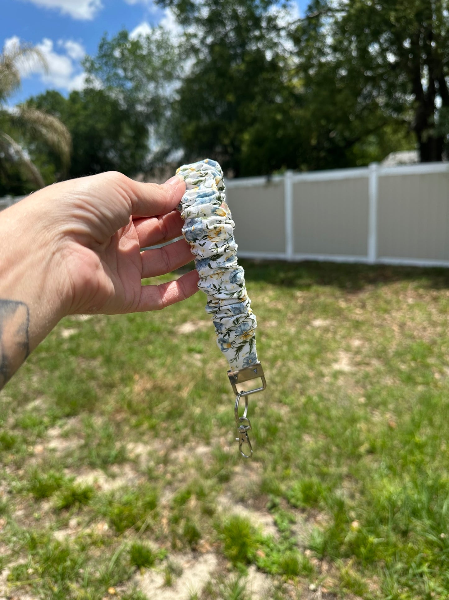 Buttercup Scrunchie Wristlet
