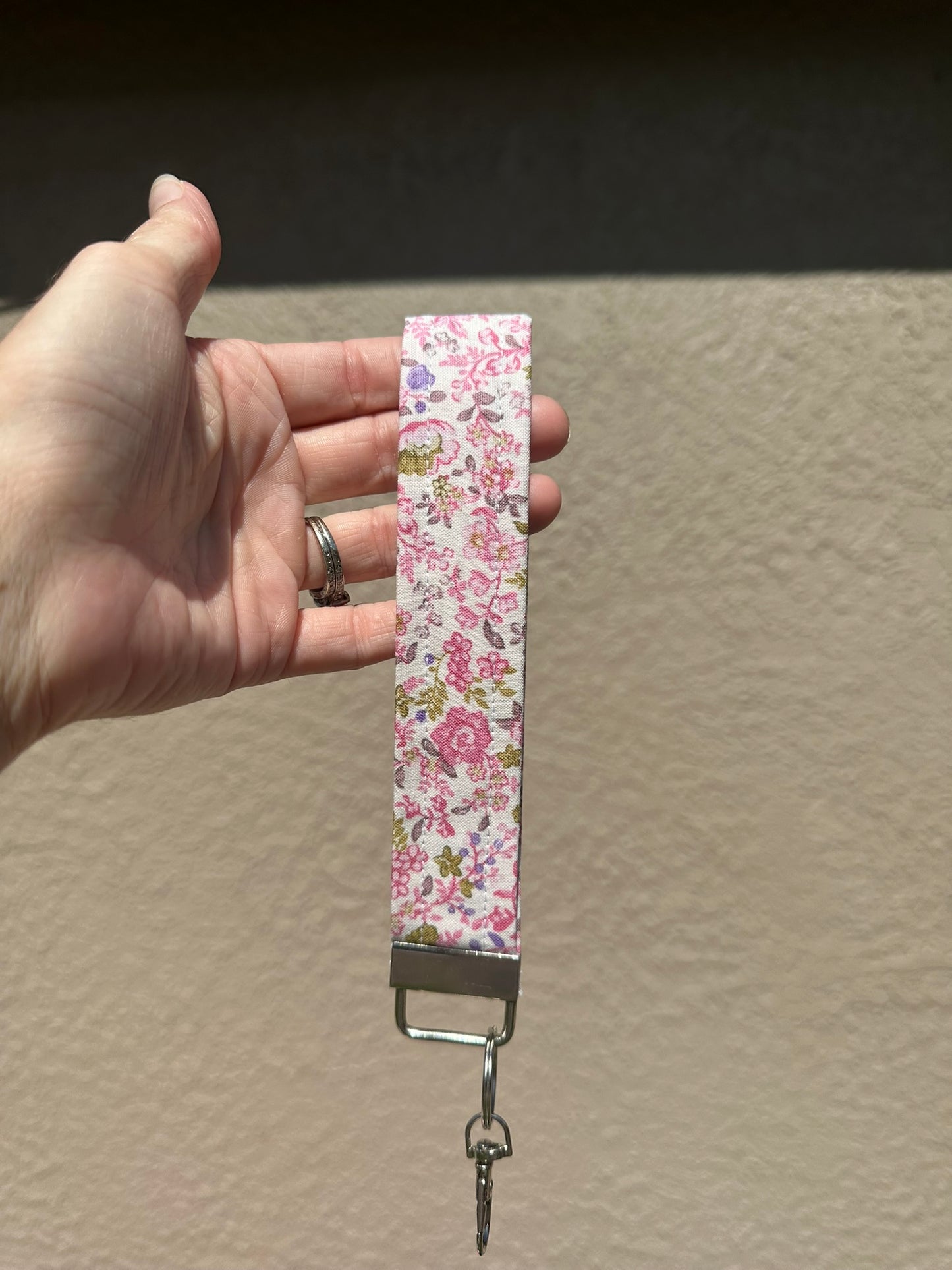 Blushing Garden Wristlet