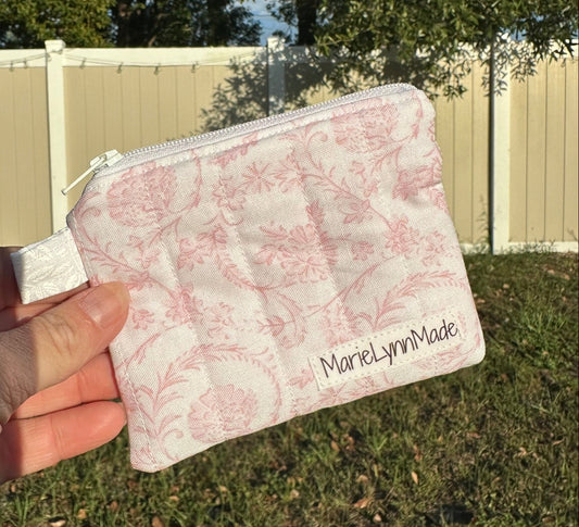 Heirloom Pink Keychain Wallet
