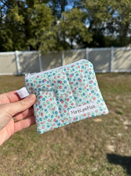 Picnic Petals Keychain Wallet