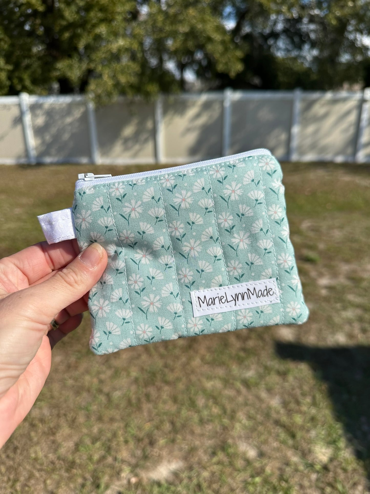 Mint Meadows Keychain Wallet