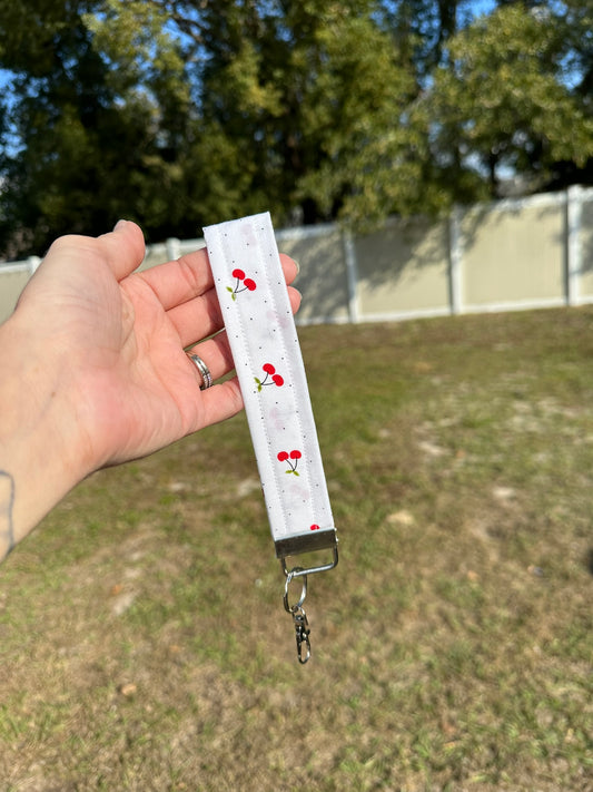 Cherries Wristlet
