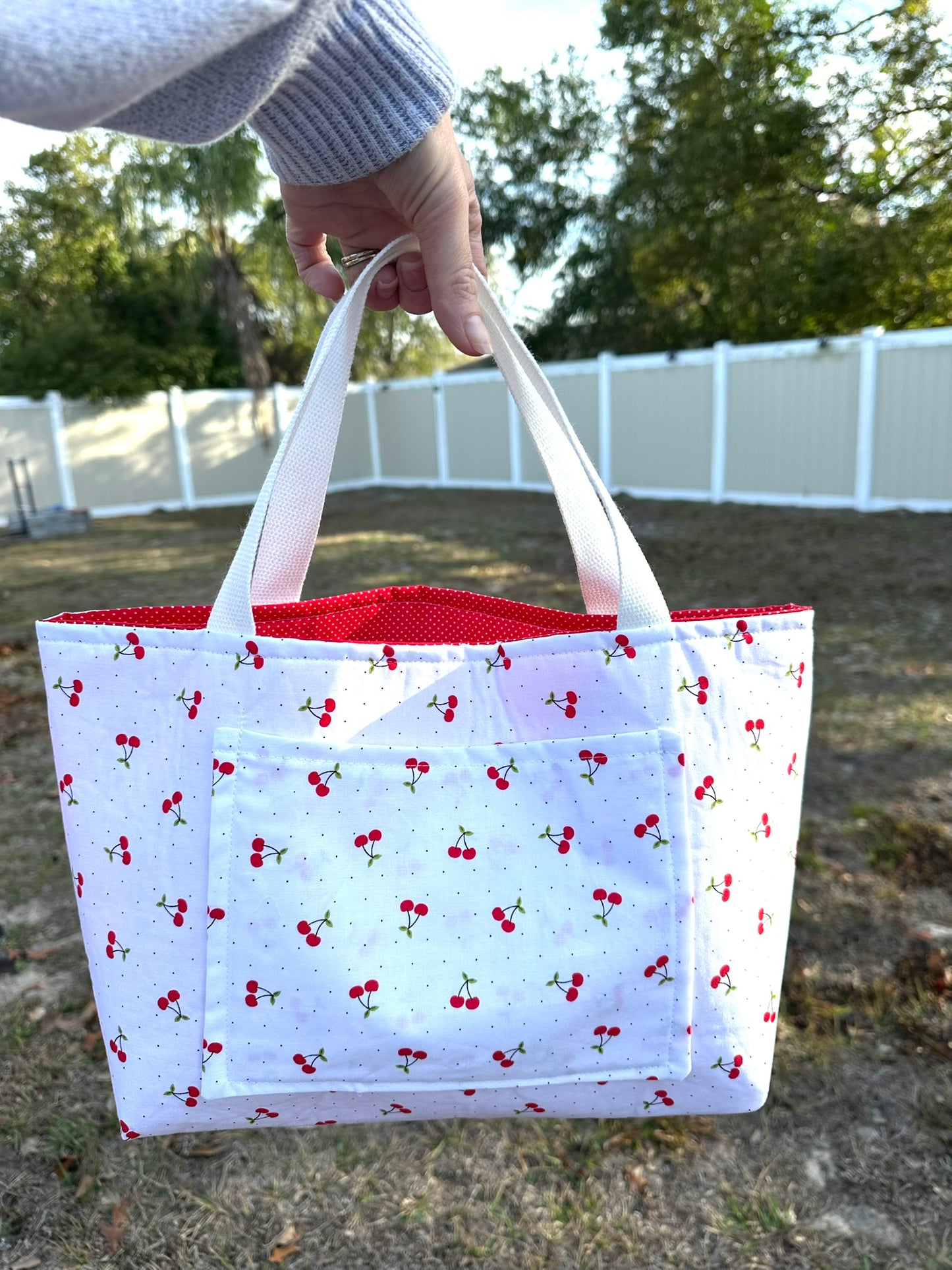 Cherries Mini Tote