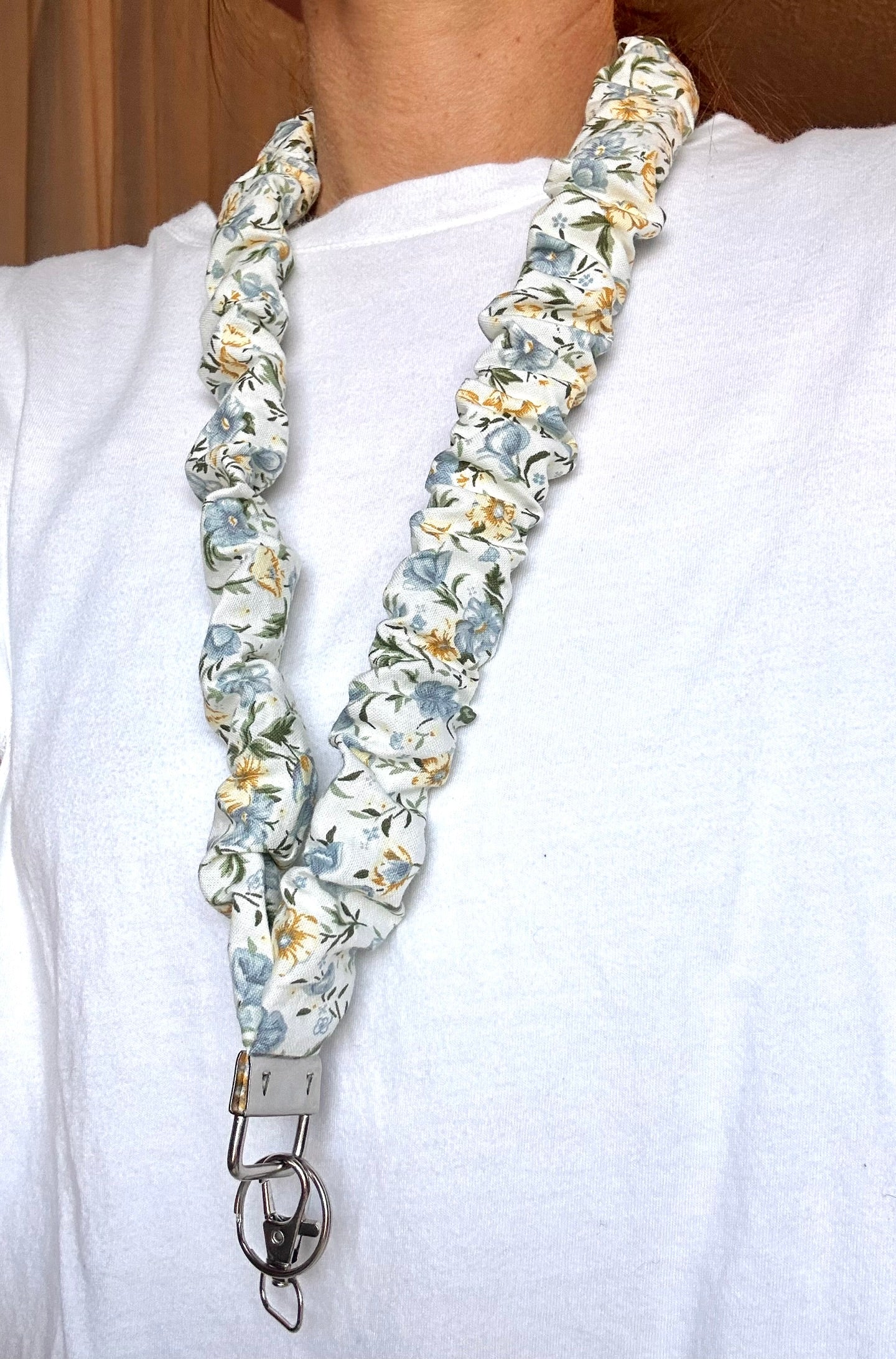Buttercup Scrunchie Lanyard