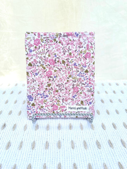 Pink Wildflower Kindle and Book Sleeve
