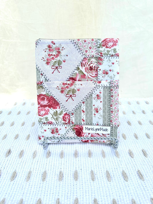 Rose Patchwork Kindle and Book Sleeve