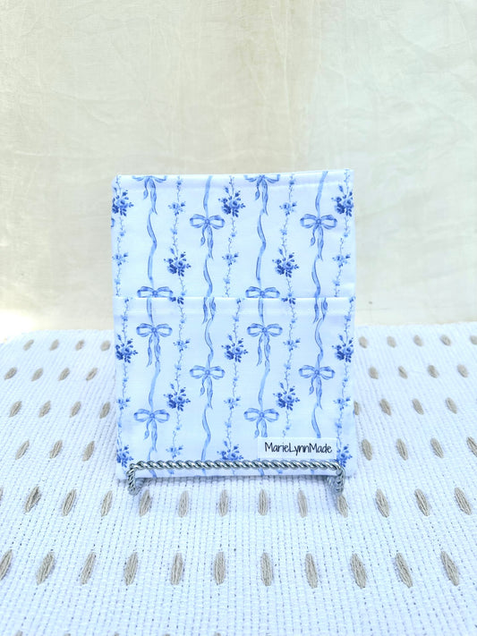 Blue Ribbon Bows Kindle and Book Sleeve