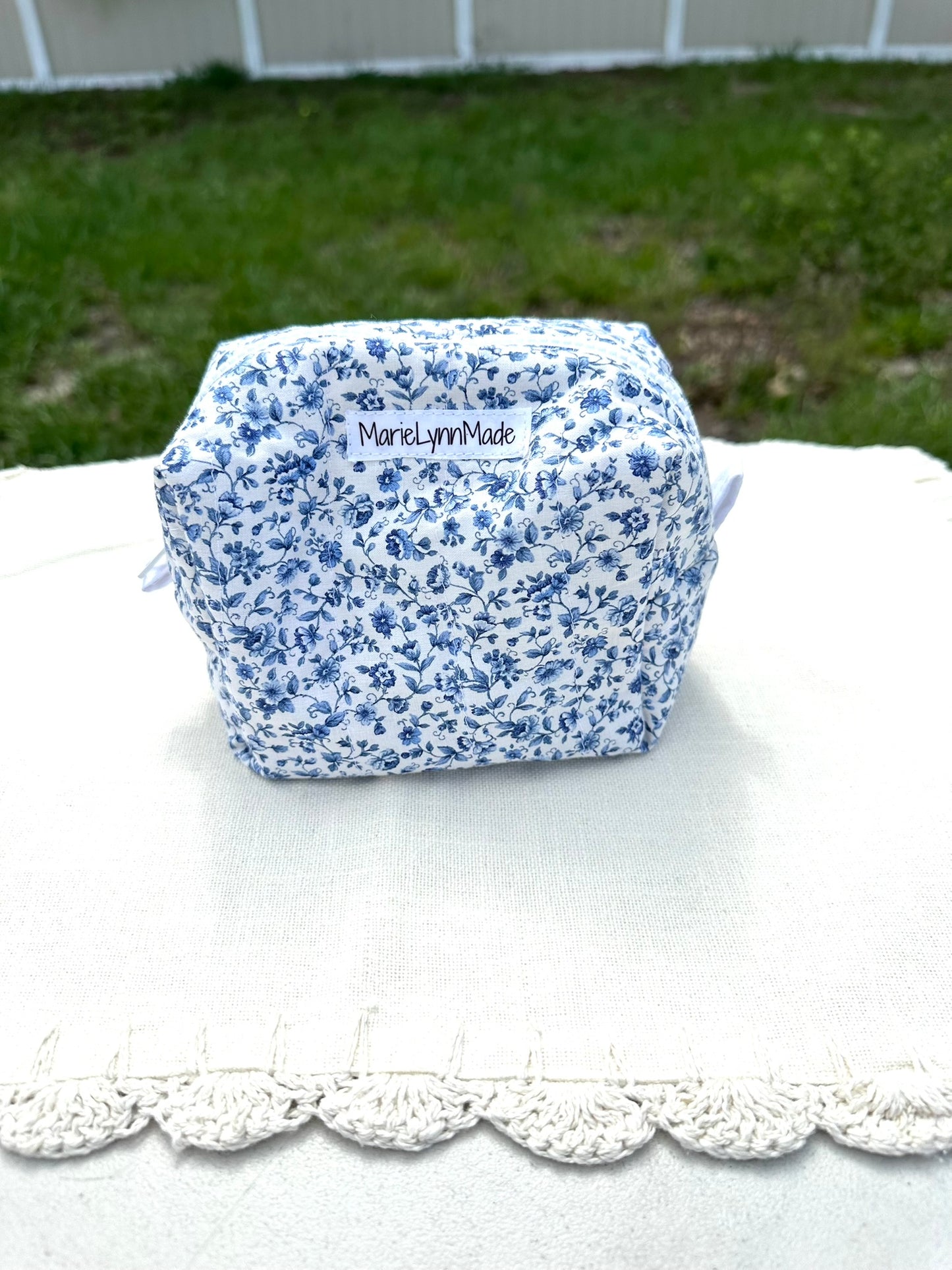 Porcelain Garden Essentials Pouch
