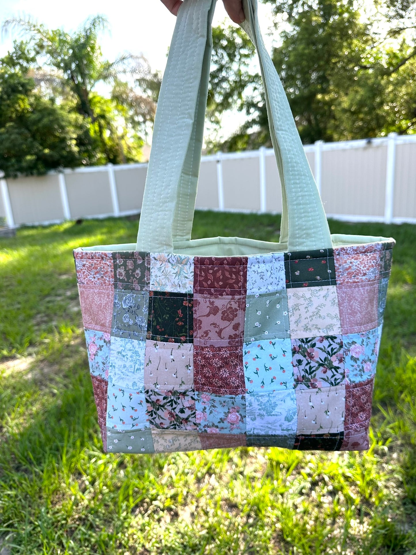 Patchwork Tote Bag