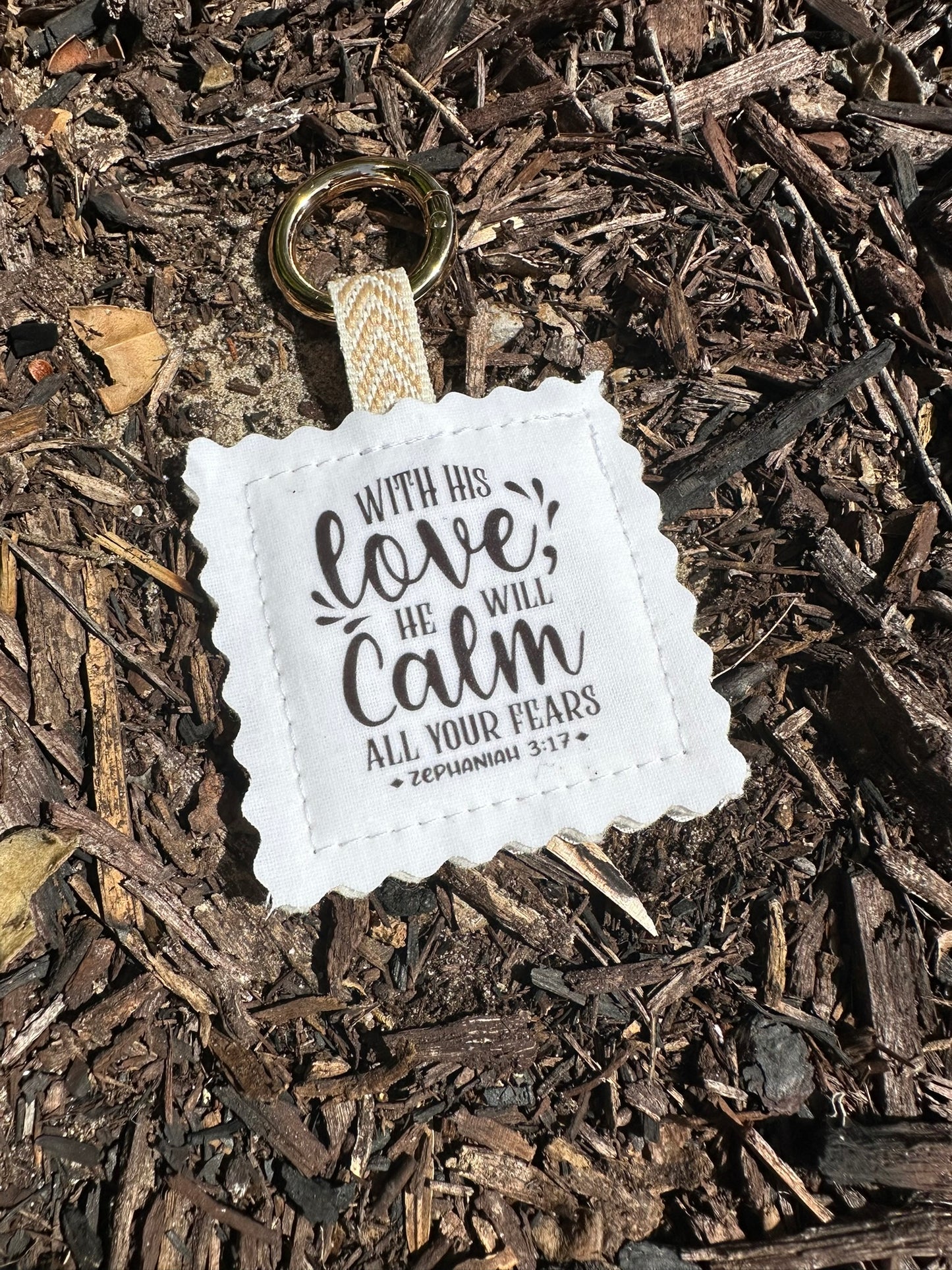 Bible Verse Keychain