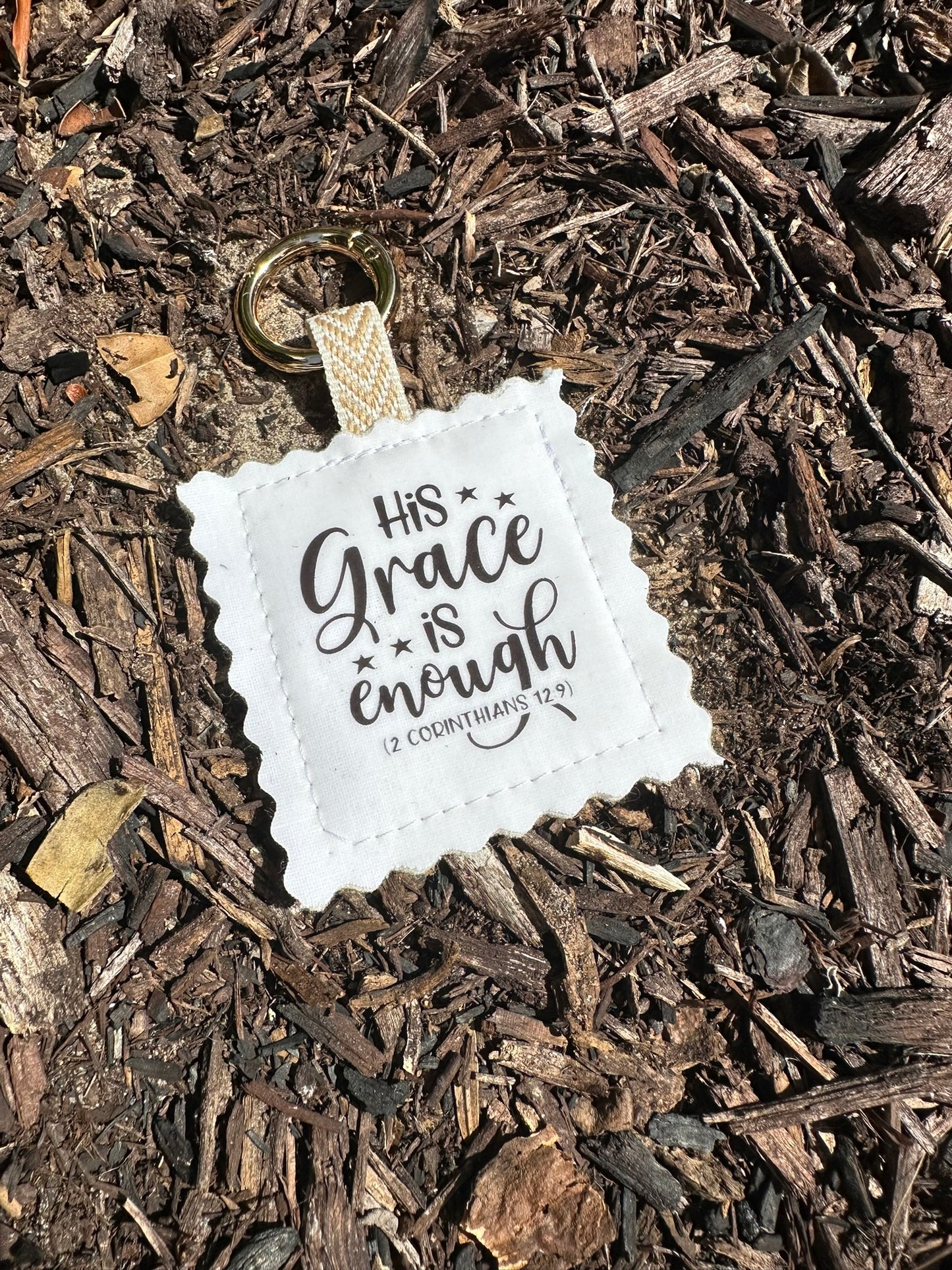Bible Verse Keychain