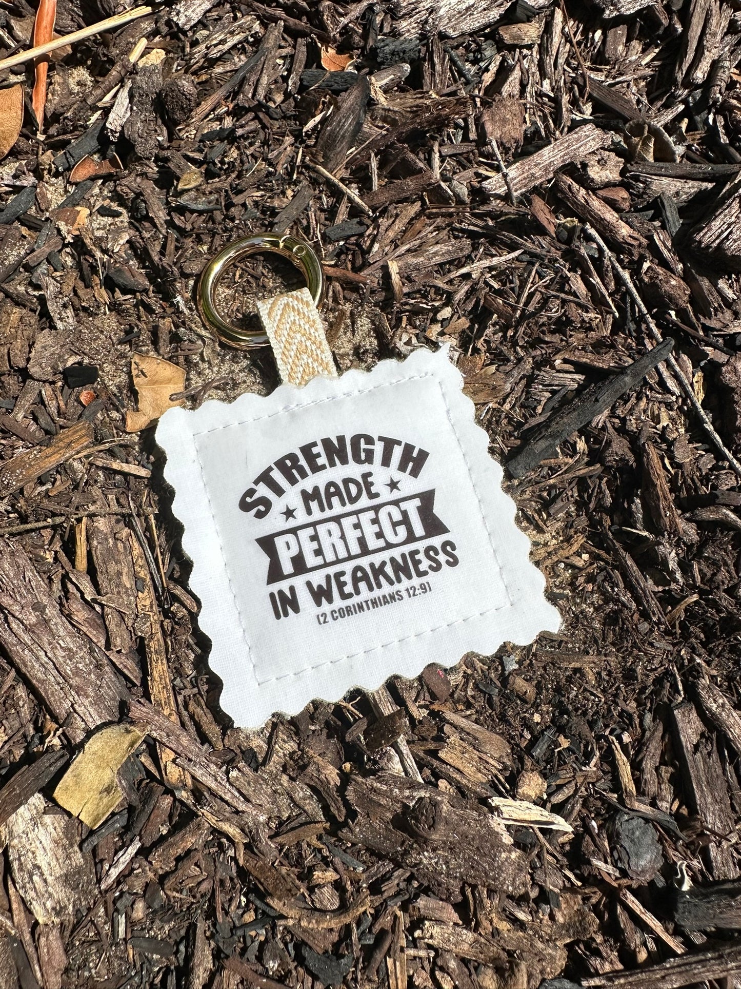 Bible Verse Keychain