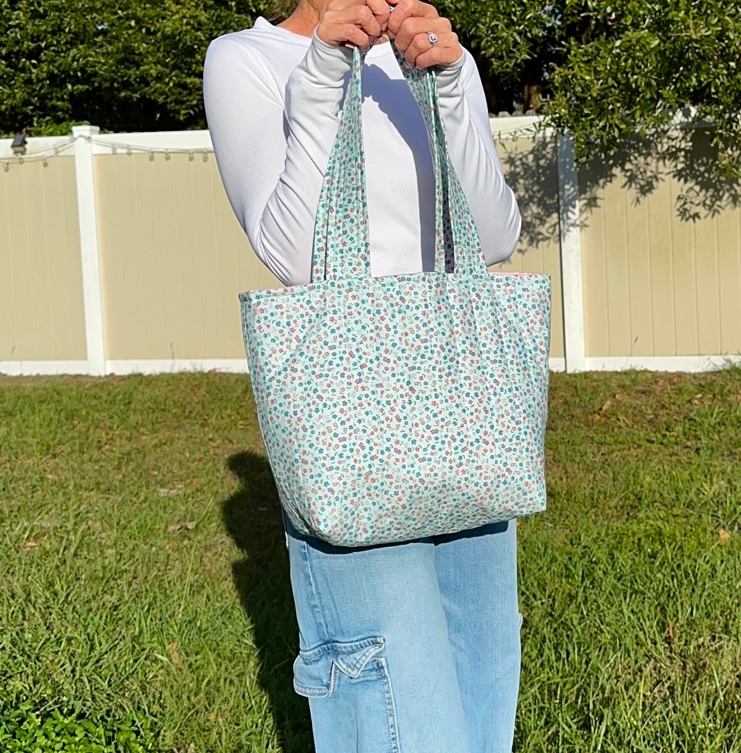 Picnic Petals Everyday Tote Bag